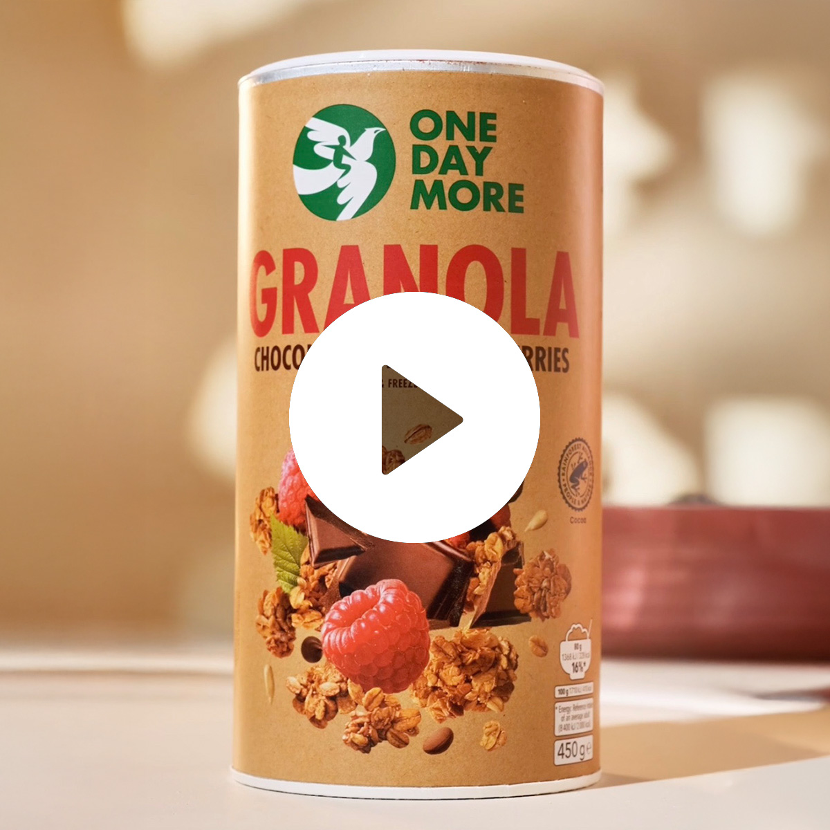 Granola Czekoladowo Malinowa