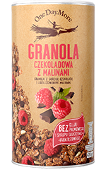 Granola Czekoladowa z Malinami