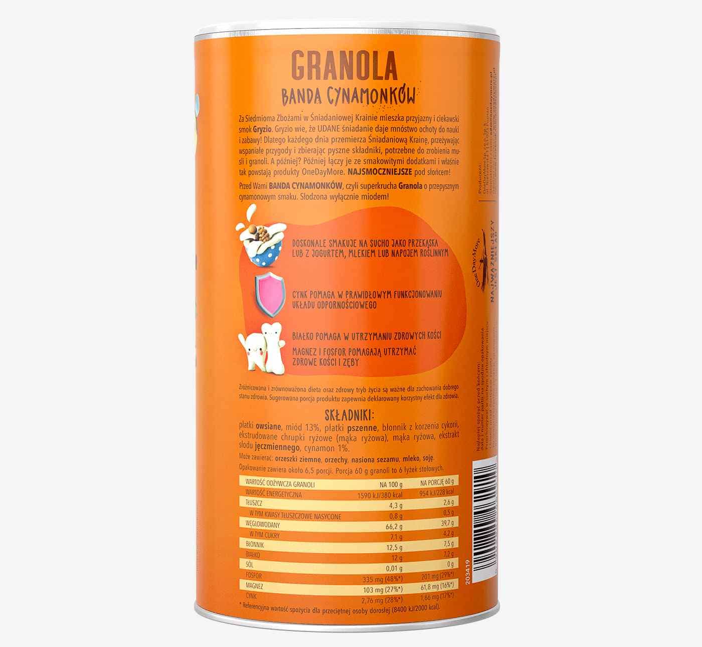Granola Banda Cynamonków