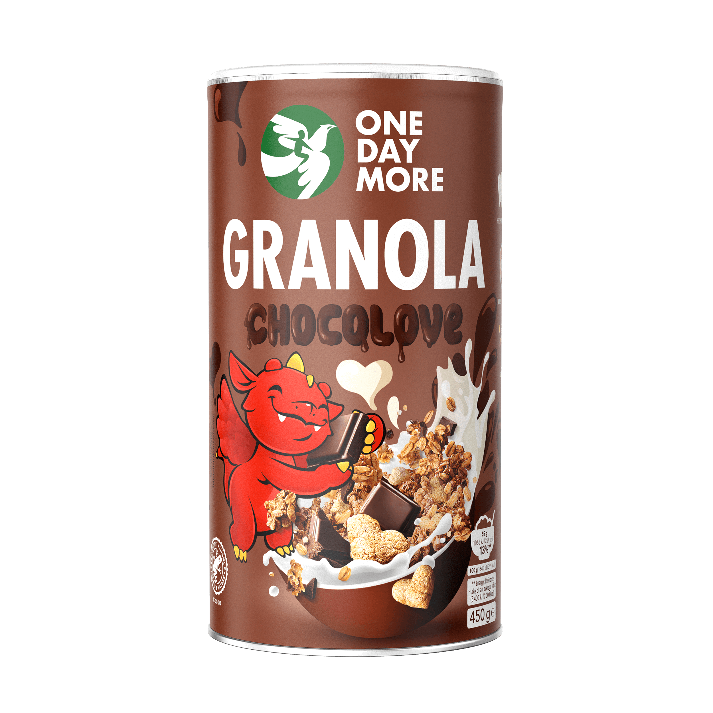 Granola ChocoLove 450g – czekoladowa granola z miodem