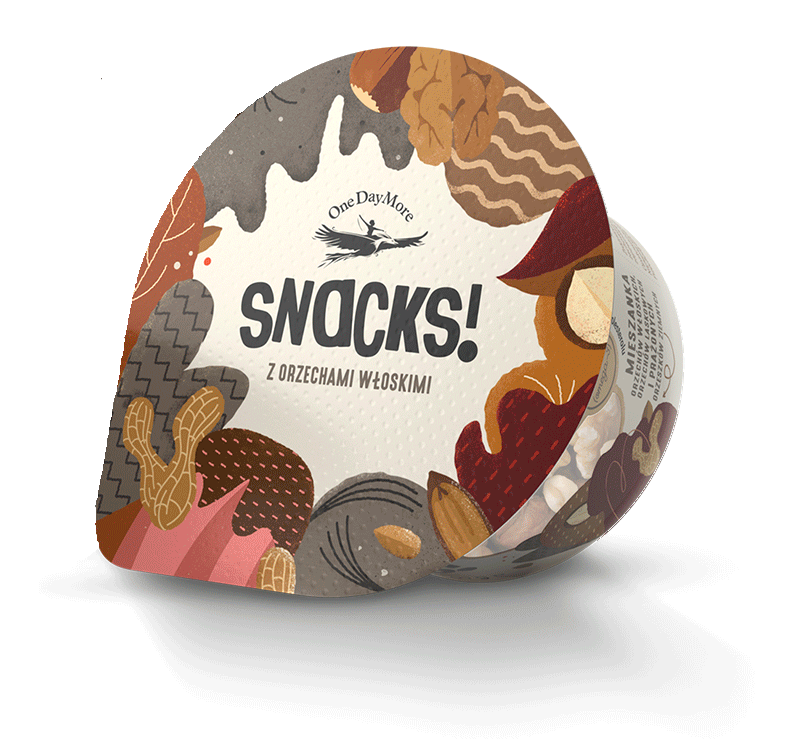 Kubek Snacks! z orzechami włoskimi