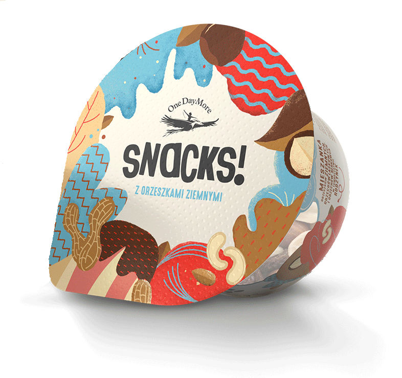Kubek Snacks! z orzeszkami ziemnymi