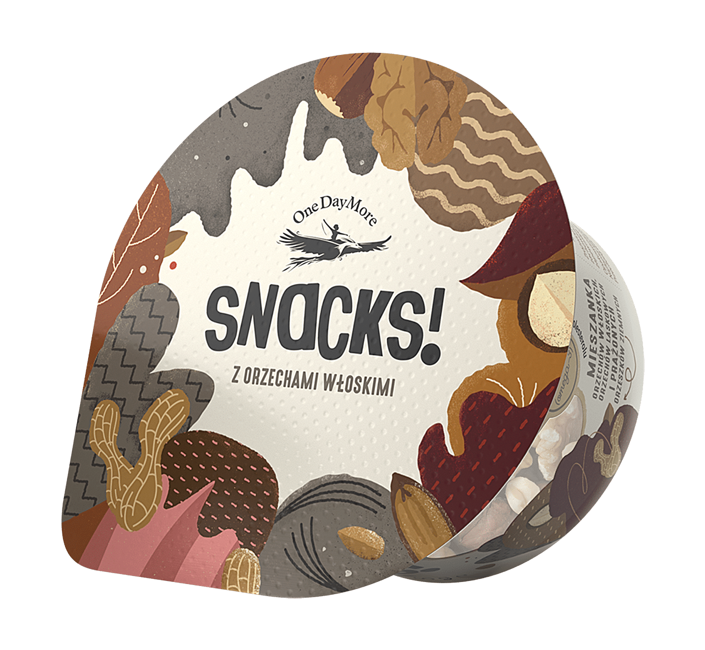Kubek Snacks! z orzechami włoskimi