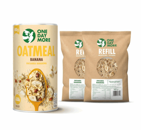 Owsianka bananowa bez dodatku cukru 450g