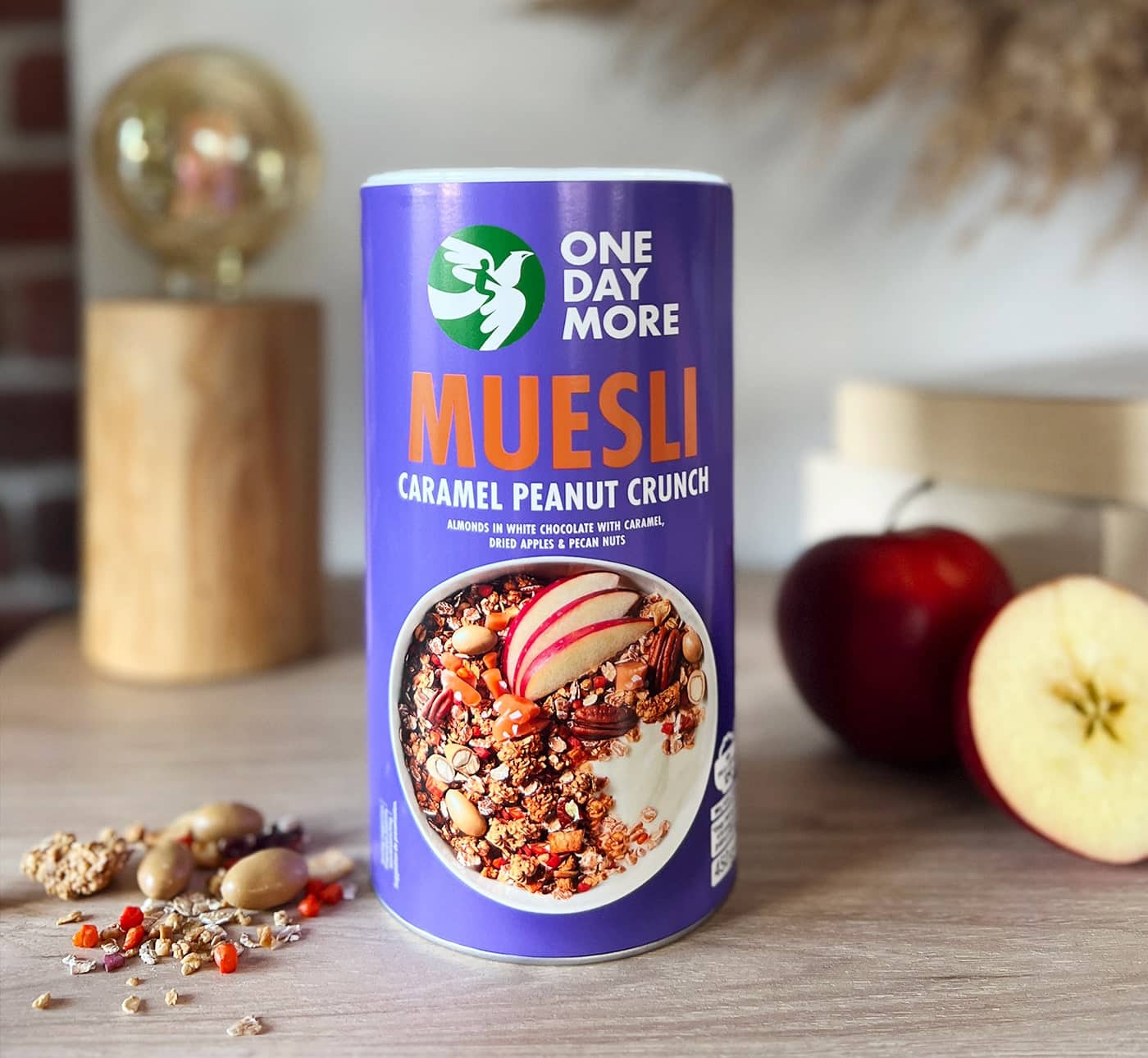 Musli Caramel Peanut Crunch OneDayMore