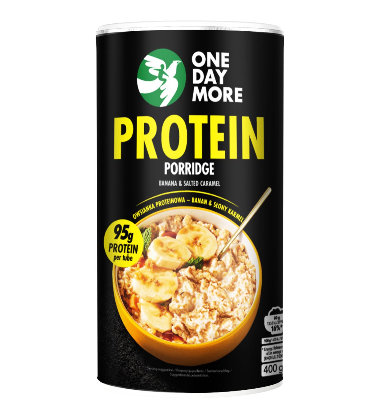 Owsianka Proteinowa Banan Karmel – OneDayMore