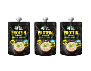 Owsianka Proteinowa o smaku jabłkowo waniliowym zestaw 3 x 200g