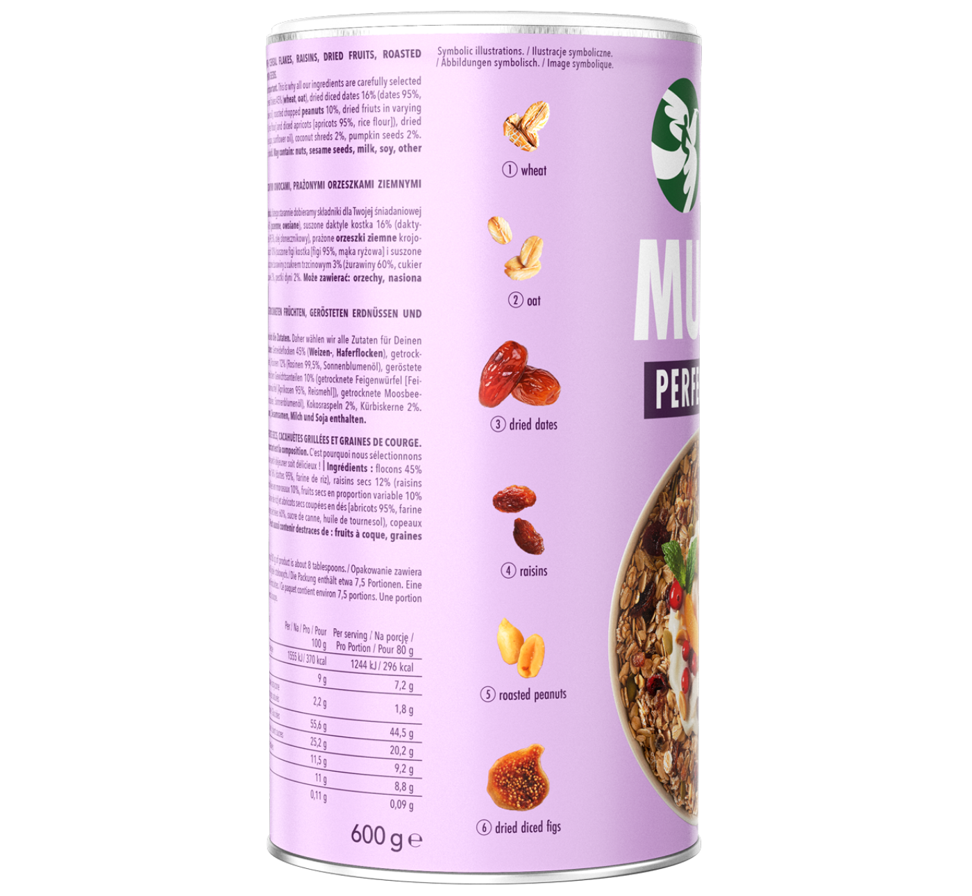 Musli Perfect 10 Violet tuba 600g