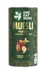 Musli Premium z orzechami laskowymi w czekoladzie w tubie 450g