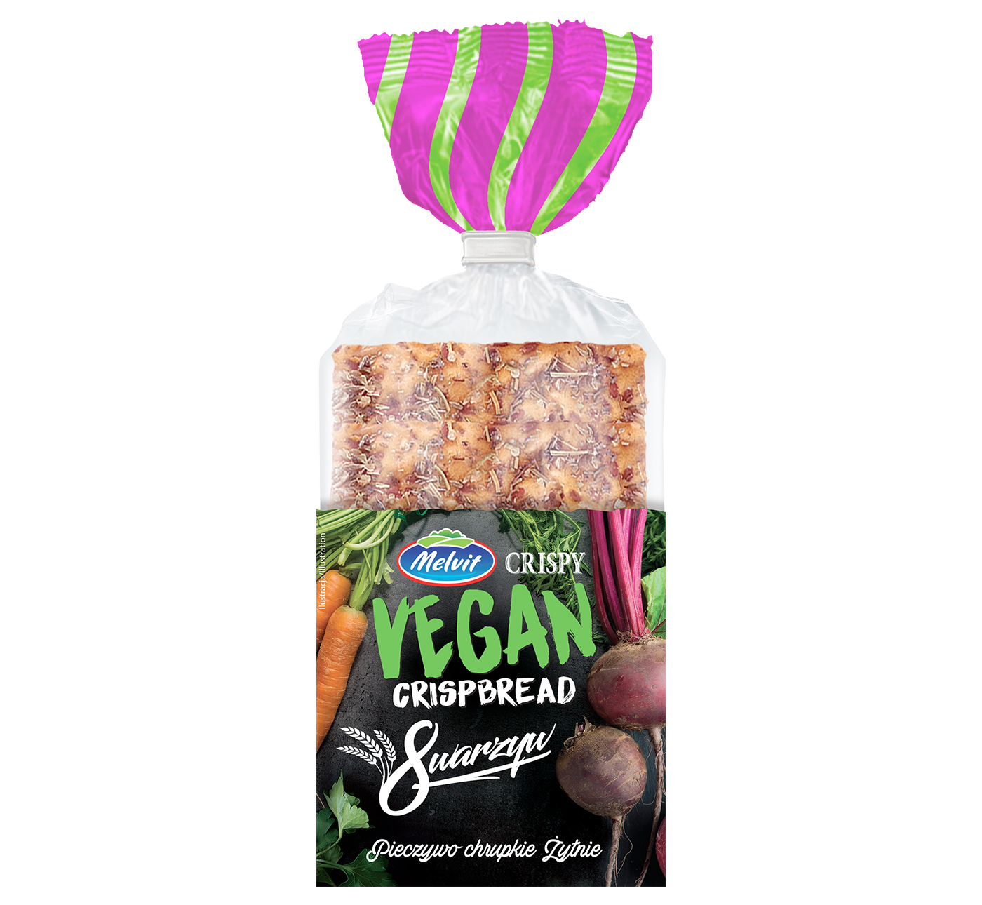 Crispy żytni vegan 130g