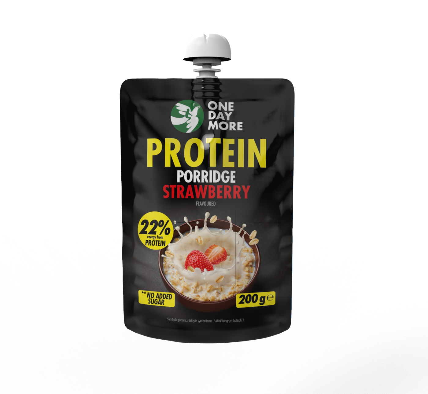 Owsianka proteinowa truskawka