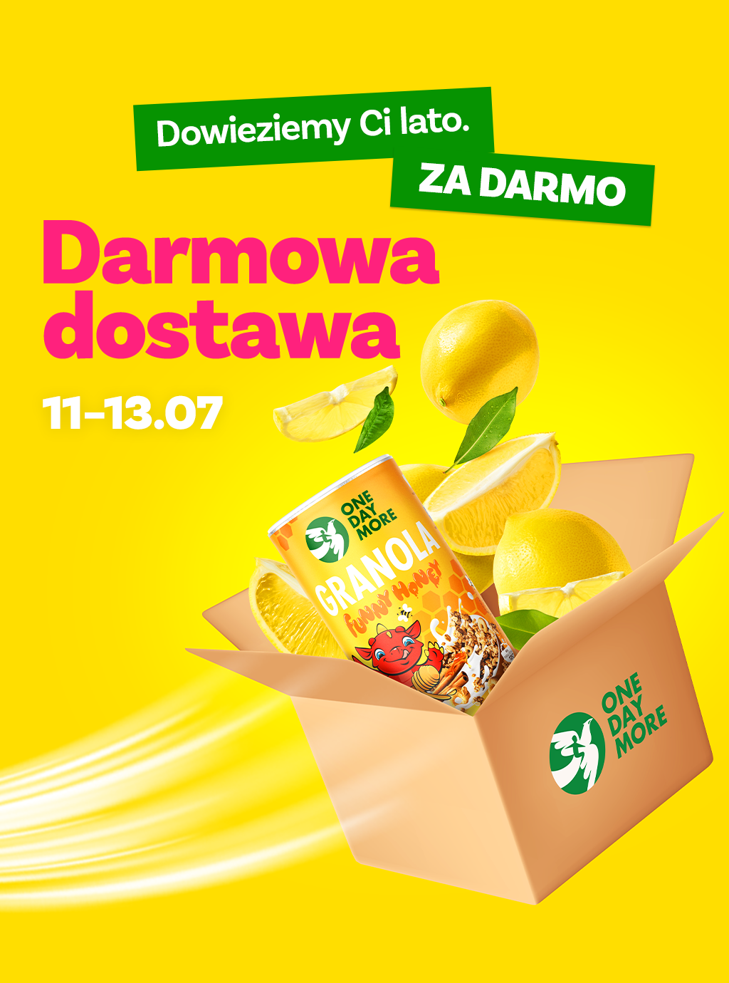 Darmowa dostawa 11-13.07