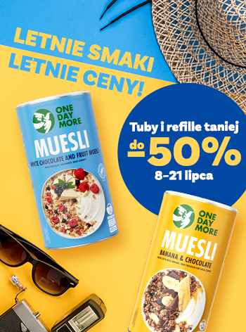 [8-21.07] Letnia wyprzedaż wybranych produktów - Wybrane tuby i refille taniej nawet do -50%