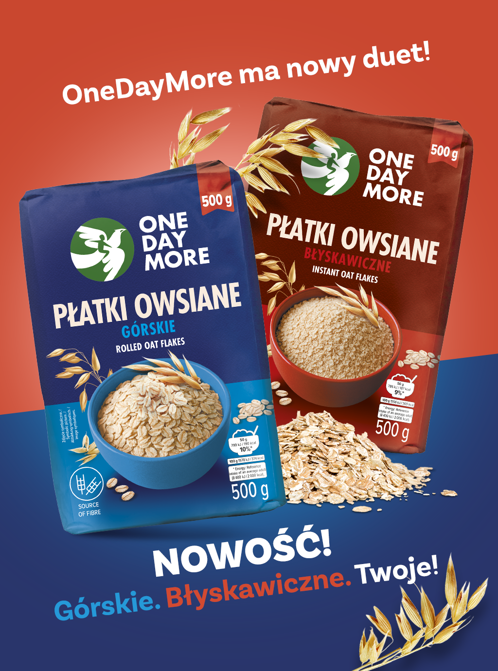 Płatki owsiane - nowość